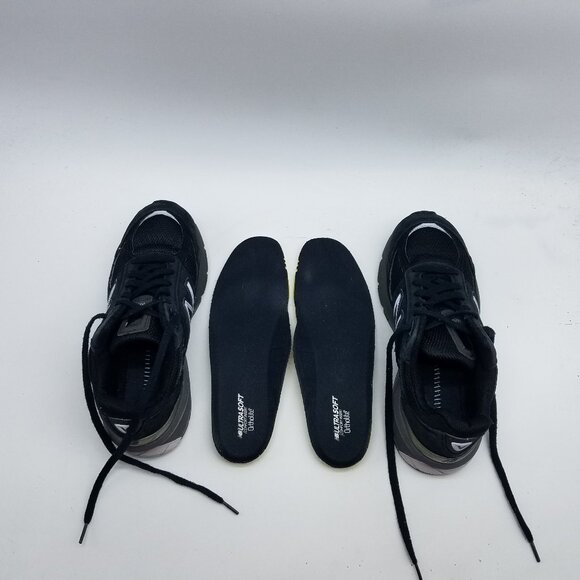 New Balance 990v5 Made In USA Women's Size 7 B (Medium) Running Shoes Black Gray - Picture 8 of 13